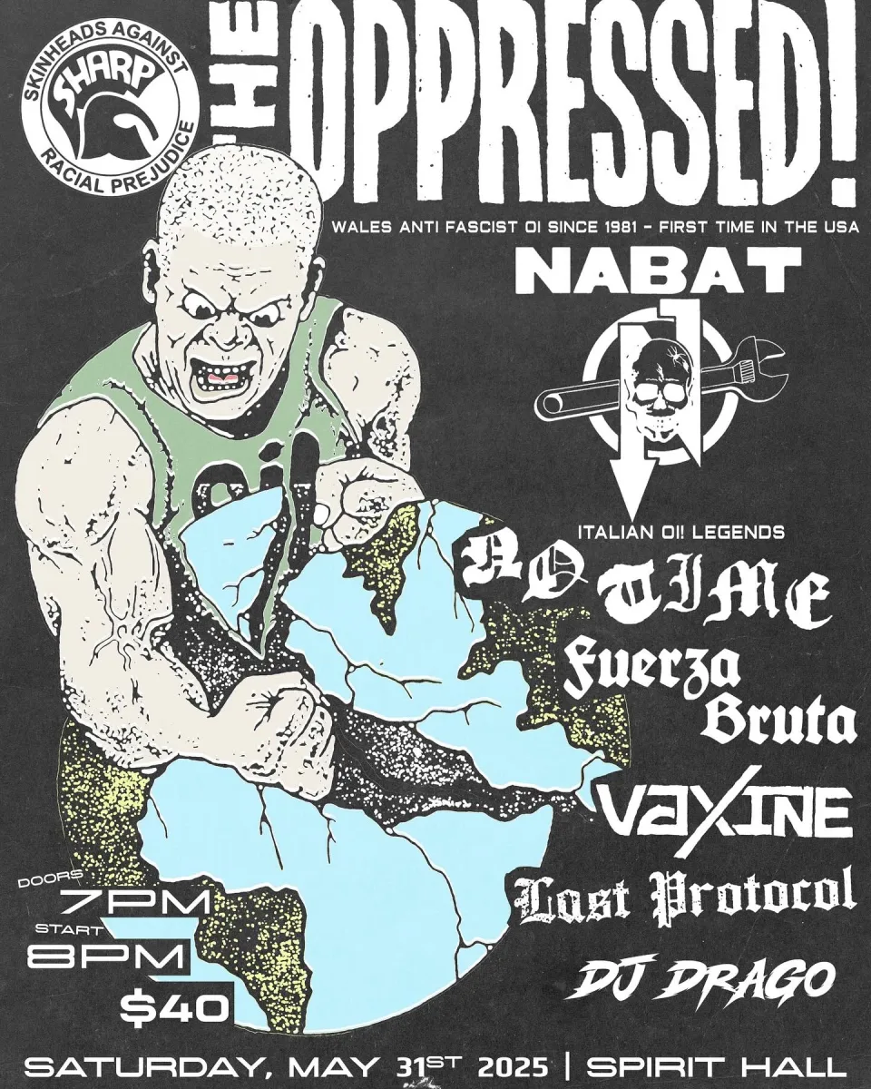 The Oppressed, Nabat, No Time, Fuerza Bruta, Vaxine, Last Protocol, DJ Drago @ Spirit