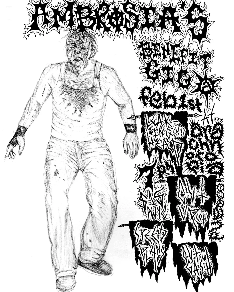 Leaking Head, Cut Up, Speed Plans, Gut Gash @ Arachnotopia