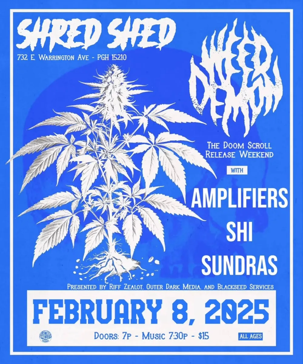 Weed Demon, Amplifiers, Shi, Sundras @ Shred Shed