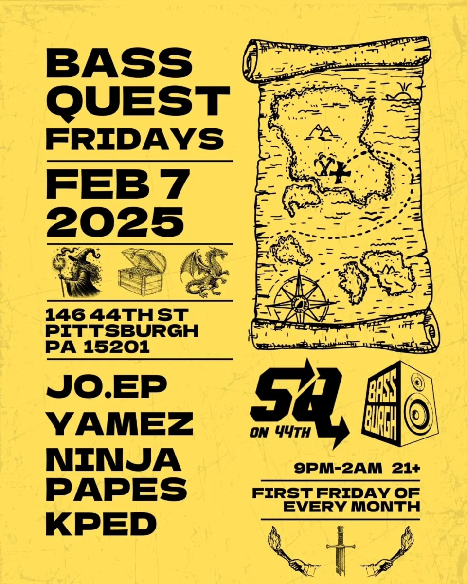 BassQuest Fridays w/ Yamez, Ninja Papes, Jo.Ep, K-Ped @ Side Quest
