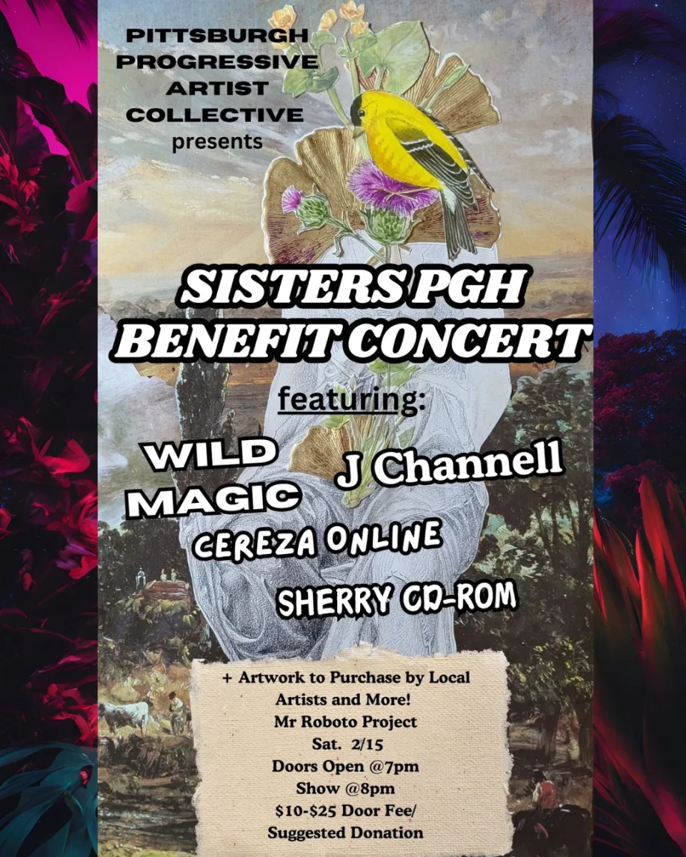 sisTers PGH Benefit w/ Wild Magic + J Channell + Cereza Online + Sherry CD-ROM @ Roboto Project