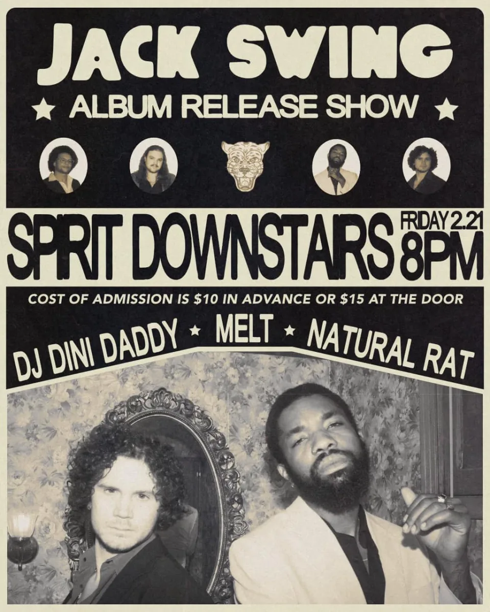 Jack Swing w/ Melt, Natural Rat, dj Dini Daddy @ Spirit