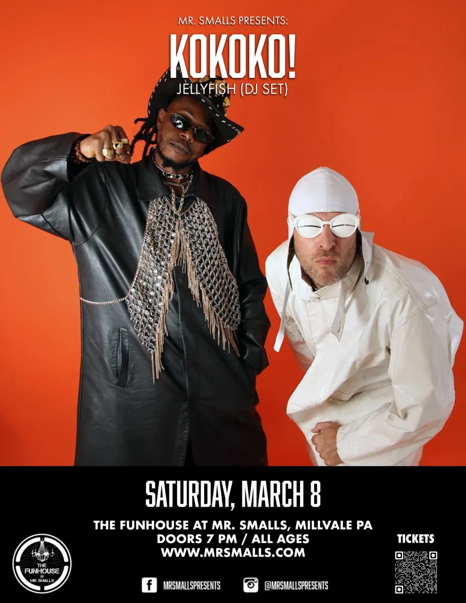 KOKOKO! w/ Jellyfish djs @ Mr. Smalls