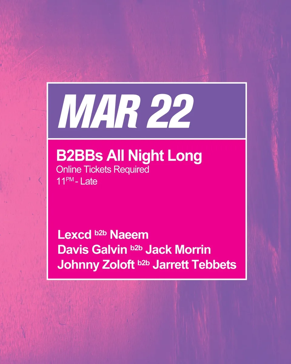 B2BB Hot Mass w/ Lexcd, Naeem, Davis Galvin, Jack Morrin, Johnny Zoloft, Jarrett Tebbets @ 
