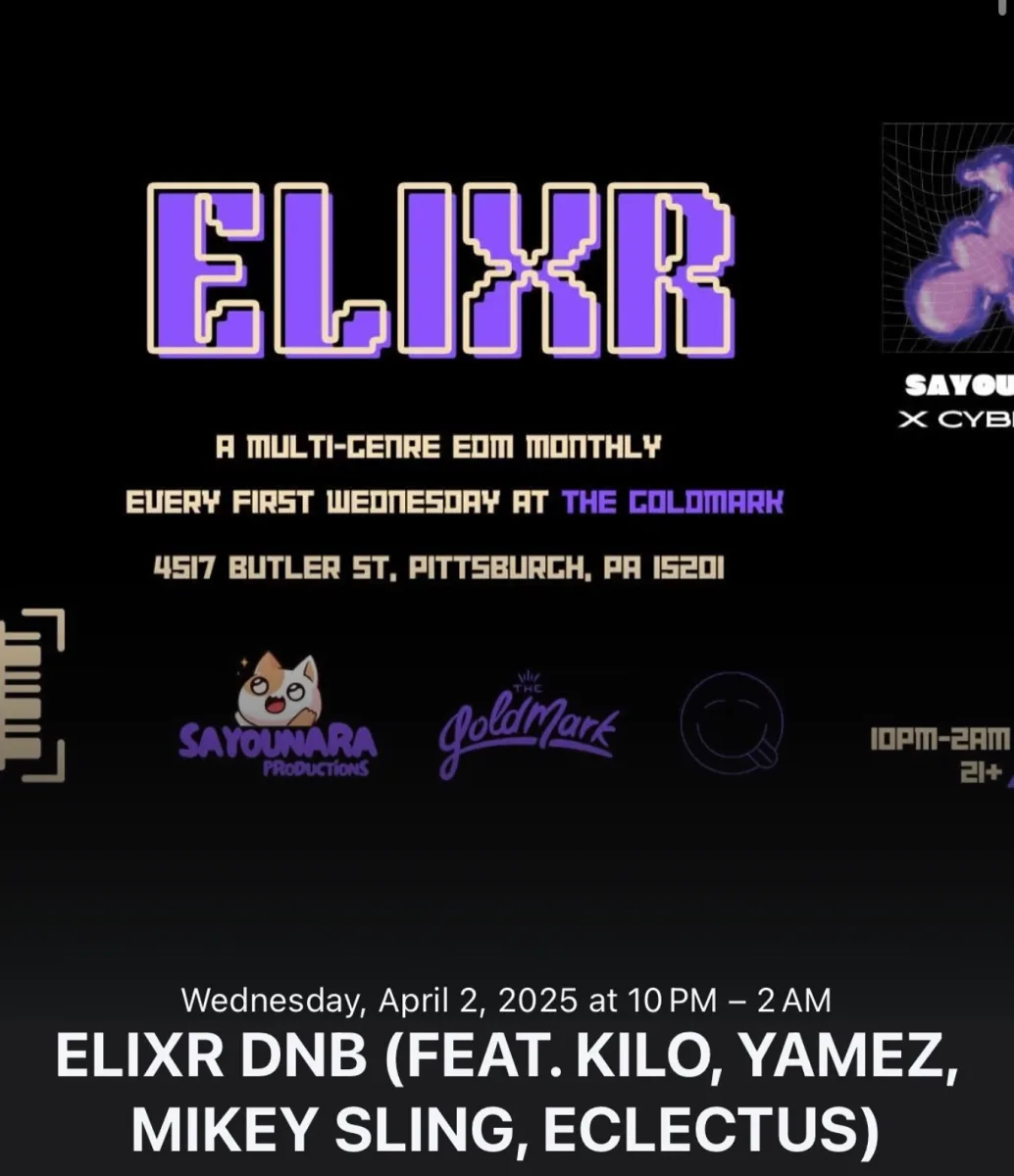 ELIXR w/ Kilo, Yamez, Mikey Sling, Eclectus @ Goldmark