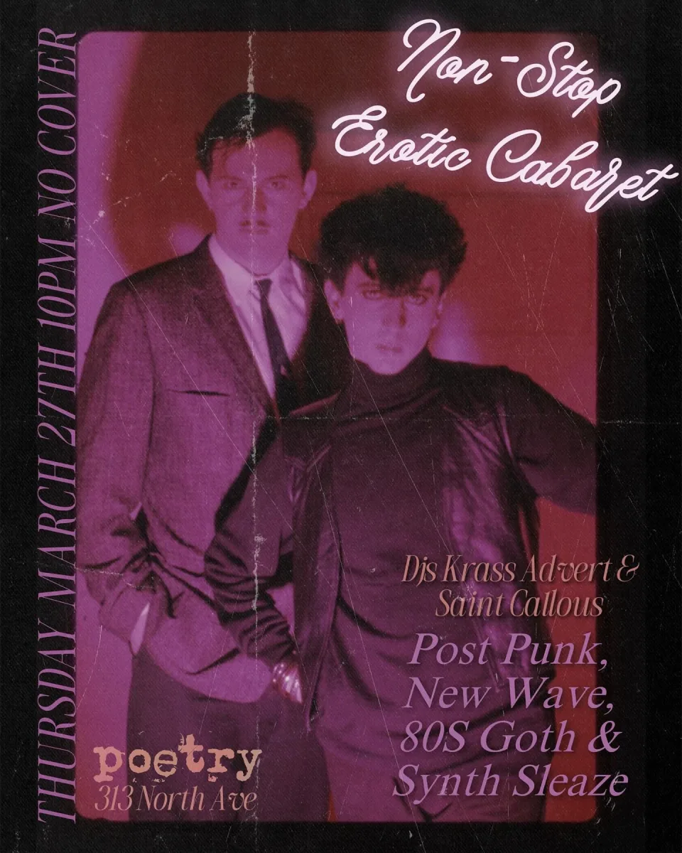 Non-Stop Erotic Cabaret @ Poetry Lounge
