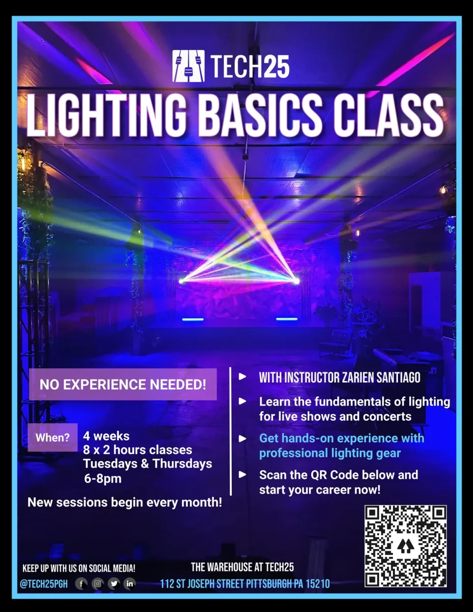 Lighting Basics Class @ Tech 25