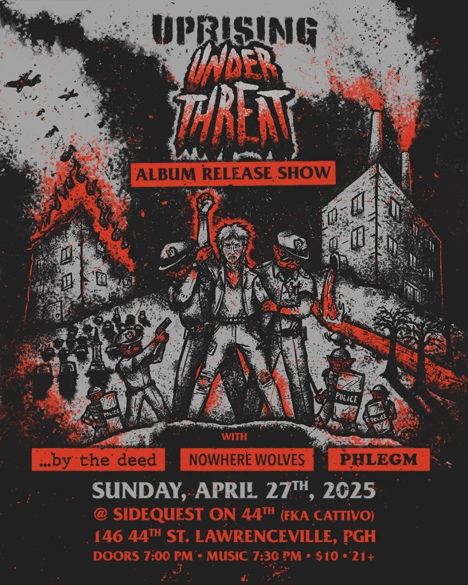 UPRISING 'UNDER THREAT' Album Release SHow @ Side Quest