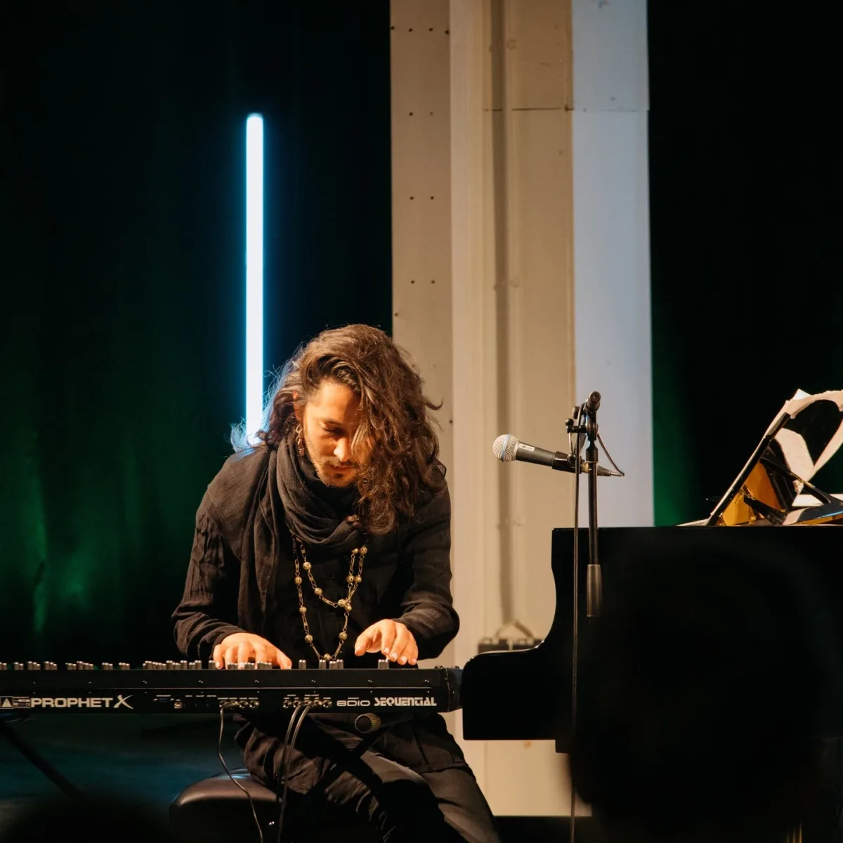 Gabriel Zucker and Till Jarvis, Ricki Weidenhof at Bantha Tea Bar @ Bantha Tea Bar