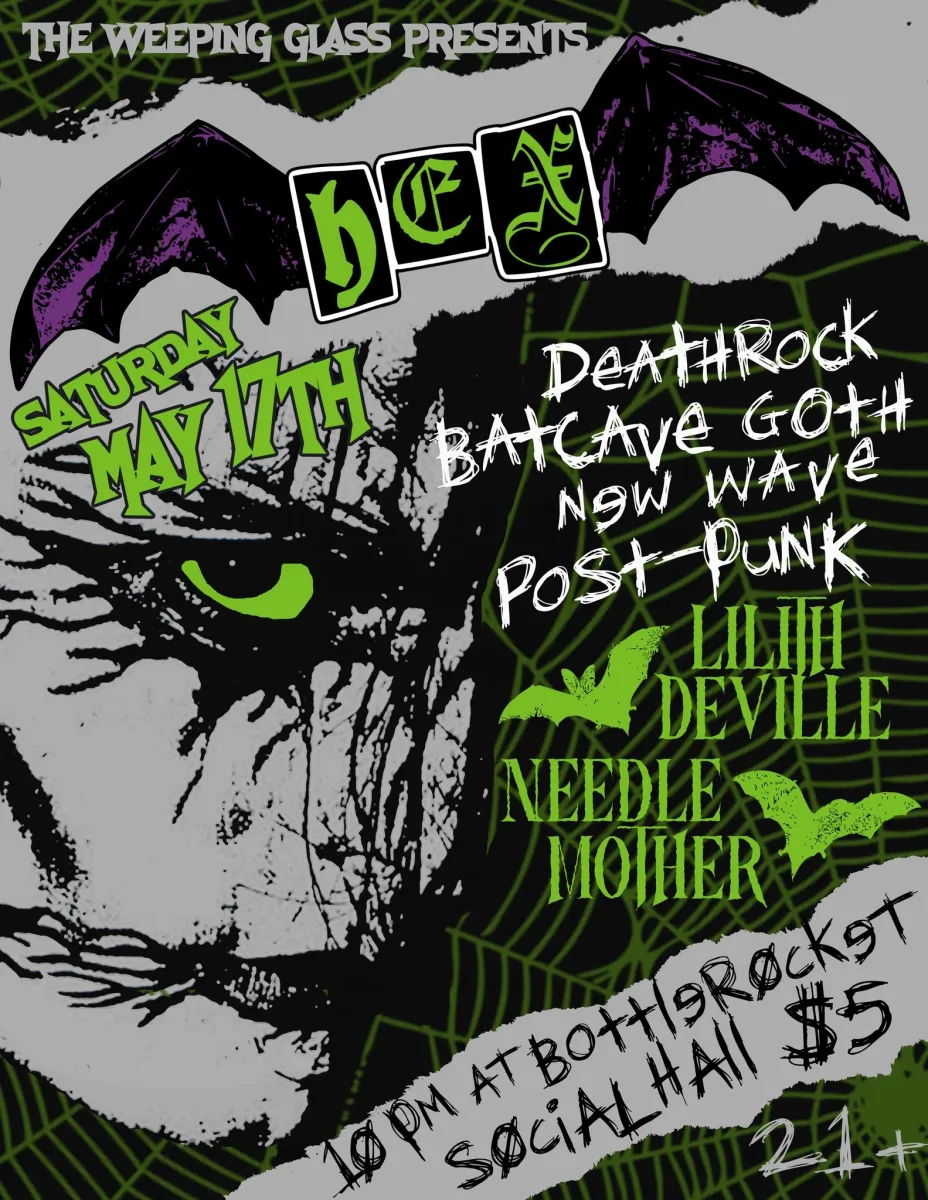 HEX w/ Lilith Deville & Needle Mother @ Bottlerocket Social Hall