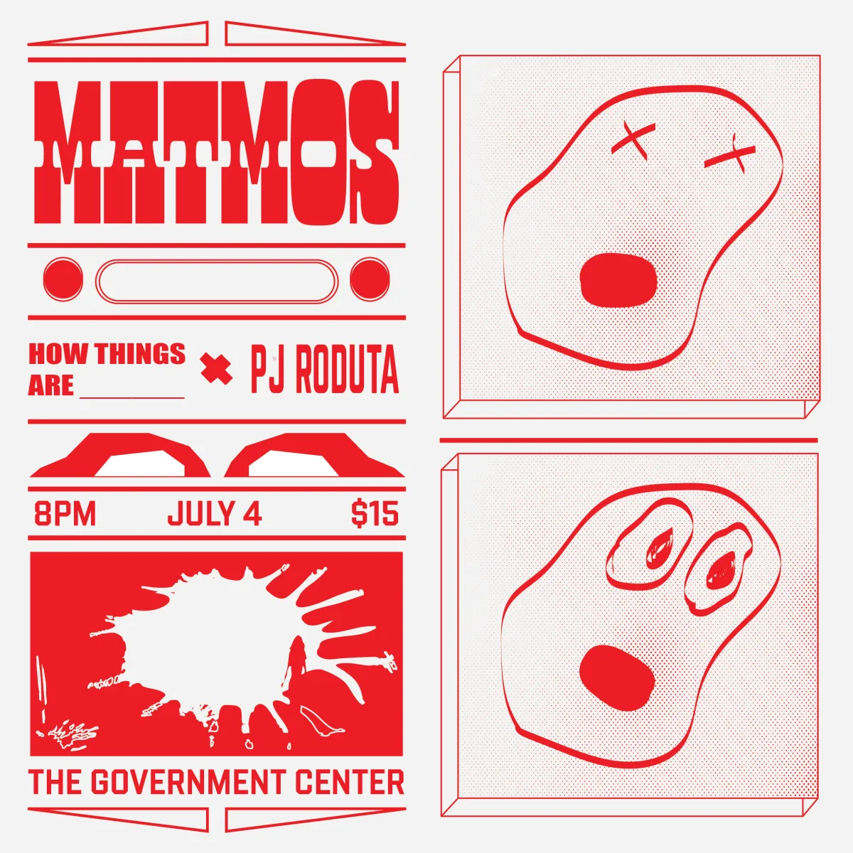Matmos and How Things Are w/ PJ Roduta @ The Government Center