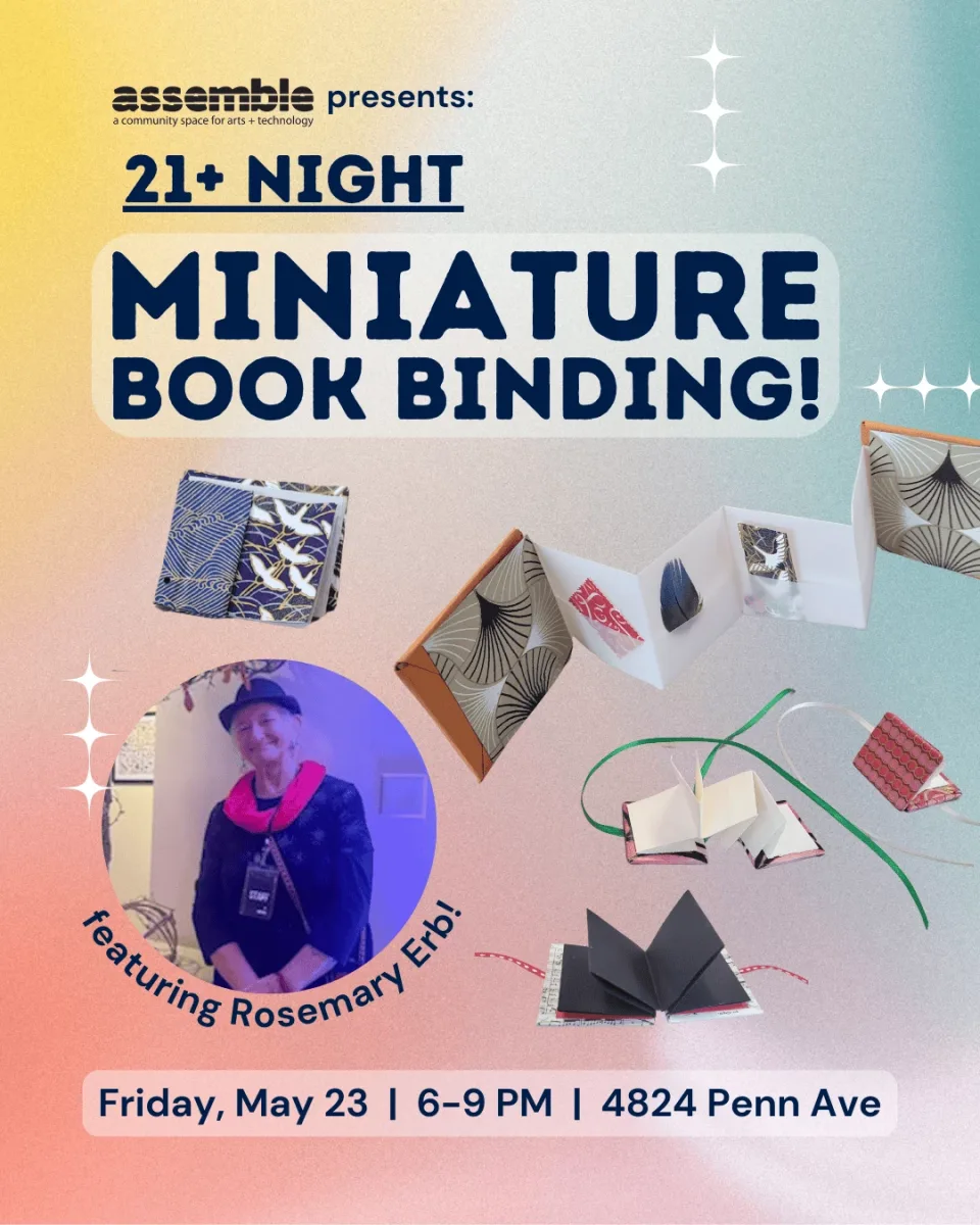 Assemble 21+ Night: Mini Book Binding @ Assemble