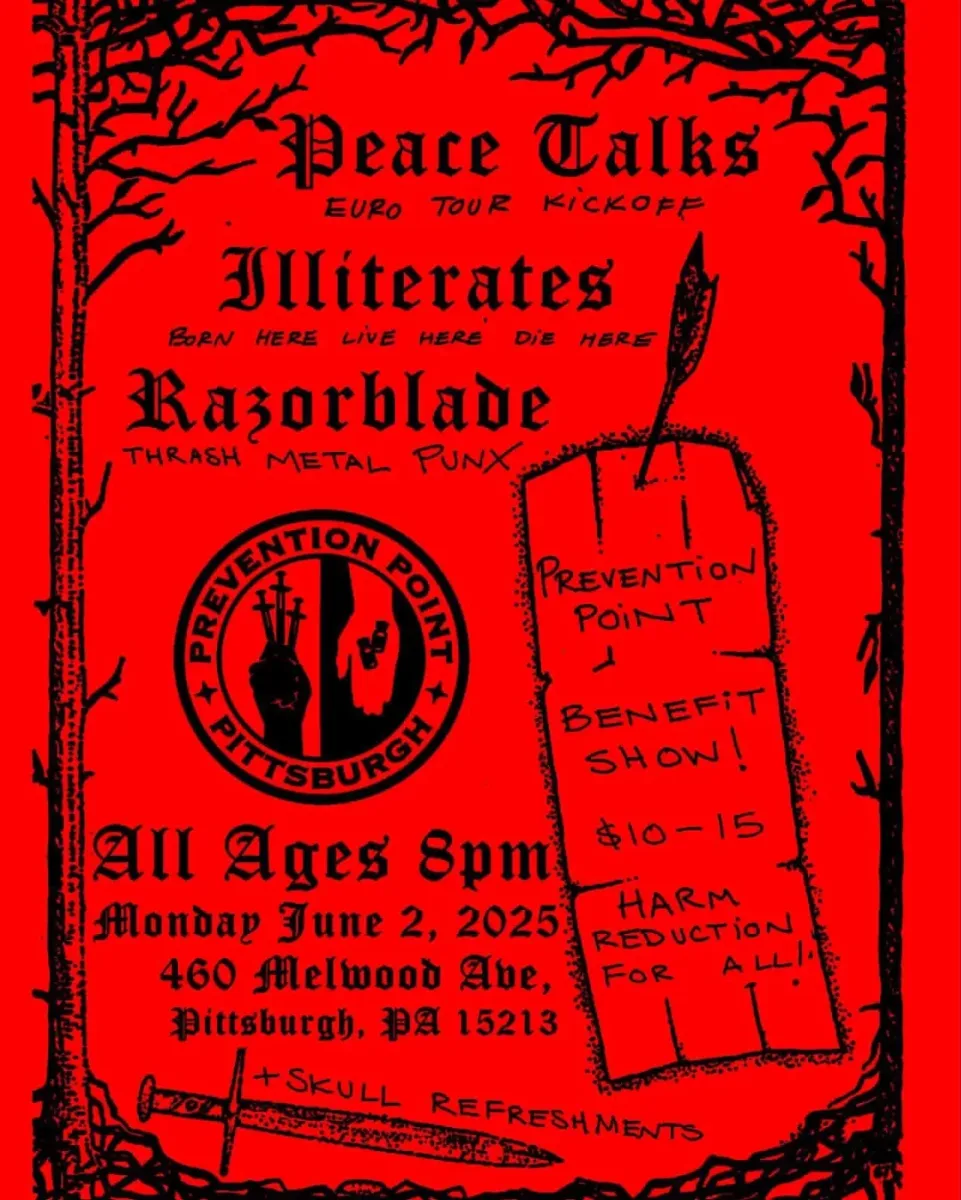 Peace Talks, Illiterates, Razorblade @ Prevention Point