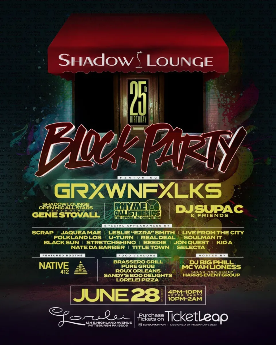 Shadow Lounge 25th Birthday Block Party @ Shadow Lounge