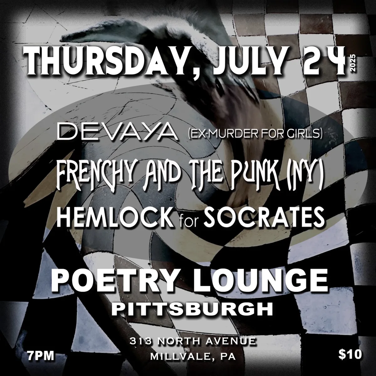 Devaya, Frenchy and the Punk, Hemlock for Socrates @ Poetry Lounge