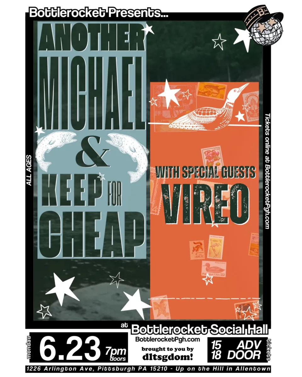 ANOTHER MICHAEL & KEEP FOR CHEAP w/ Vireo @ Bottlerocket Social Hall
