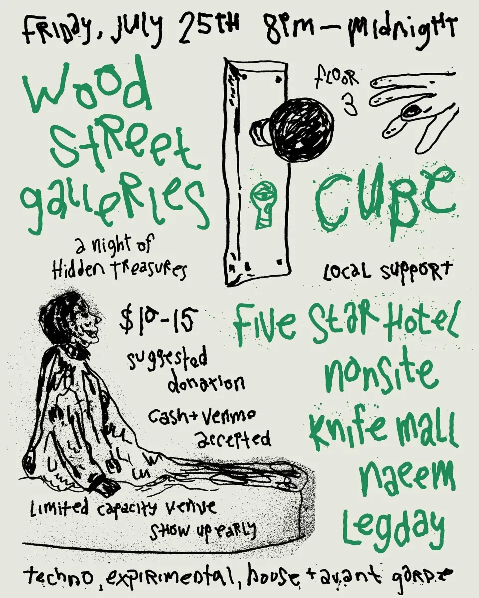 Cube, Five Star Hotel, Nonsite, Knife Mall, Naeem, Legday @ Wood Street Galleries