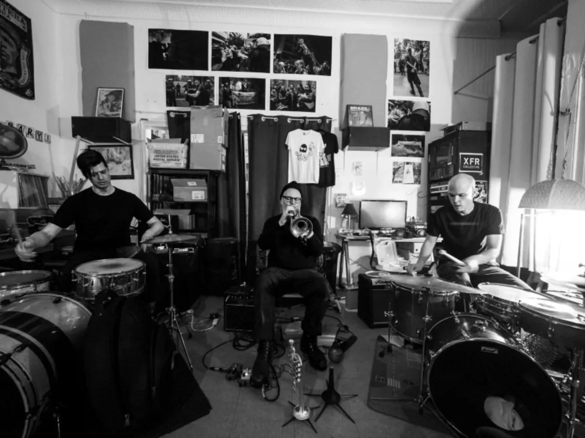 FOLK MUSIC [Nate Wooley/Chris Corsano/Ches Smith] with BEN OPIE & CHIFFCHAFF TRIO + PATRICK BREINER @ Brillobox