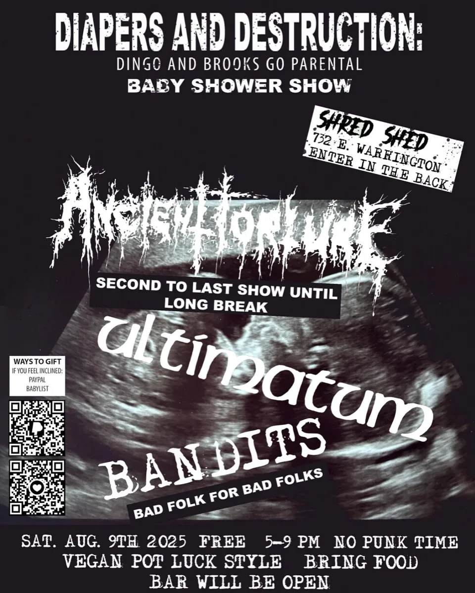 Ancient Torture, Ultimatum, Bandits @ Shred Shed