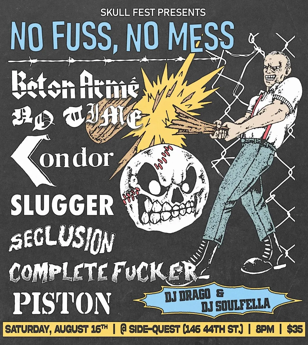 No Fuss, No Mess w/ Beton Arme, No Time, Condor, Slugger, Seclusion, Complete Fucker, Piston @ Side Quest