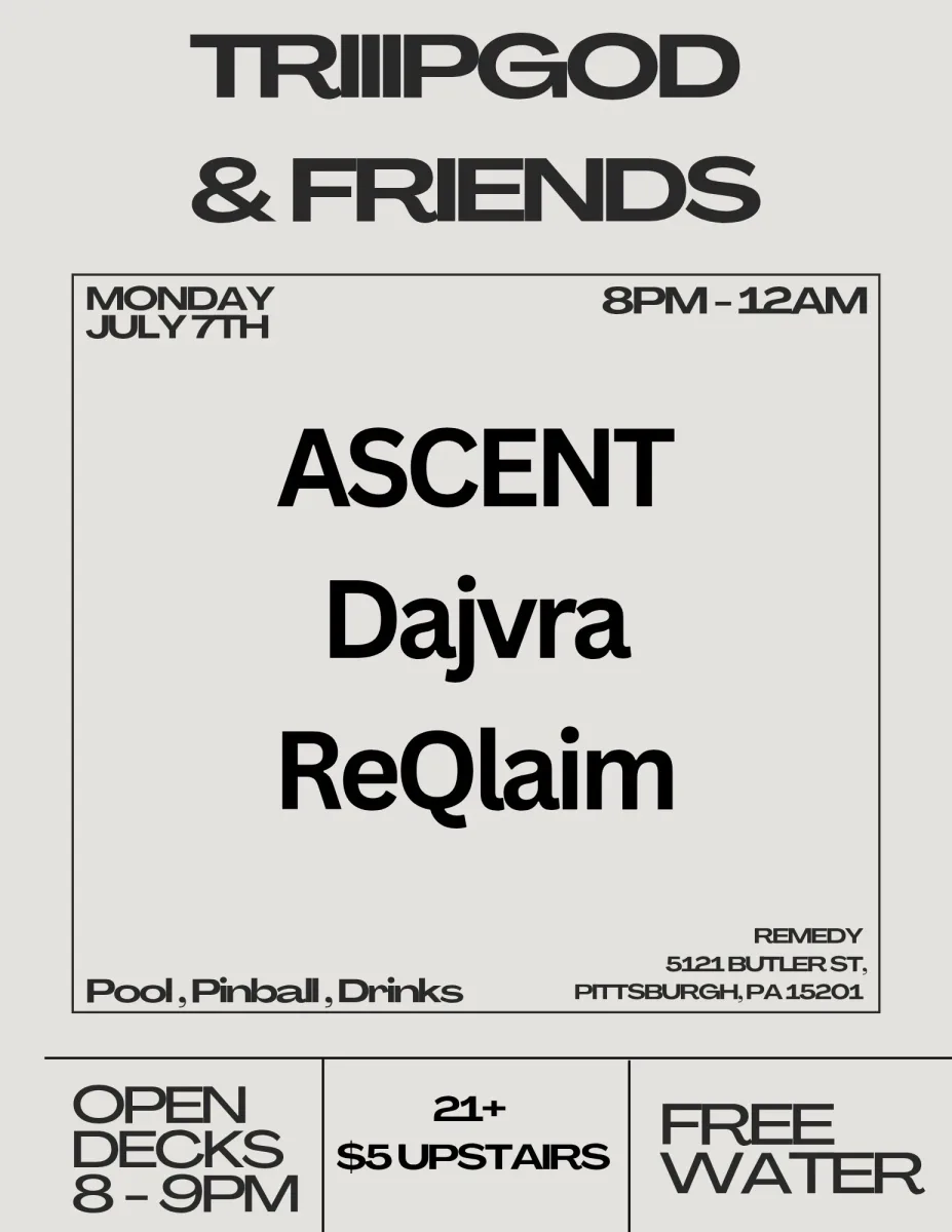 TRIIPGOD & FRIENDS w/ ASCENT, Dajvra, ReQlaim @ Remedy