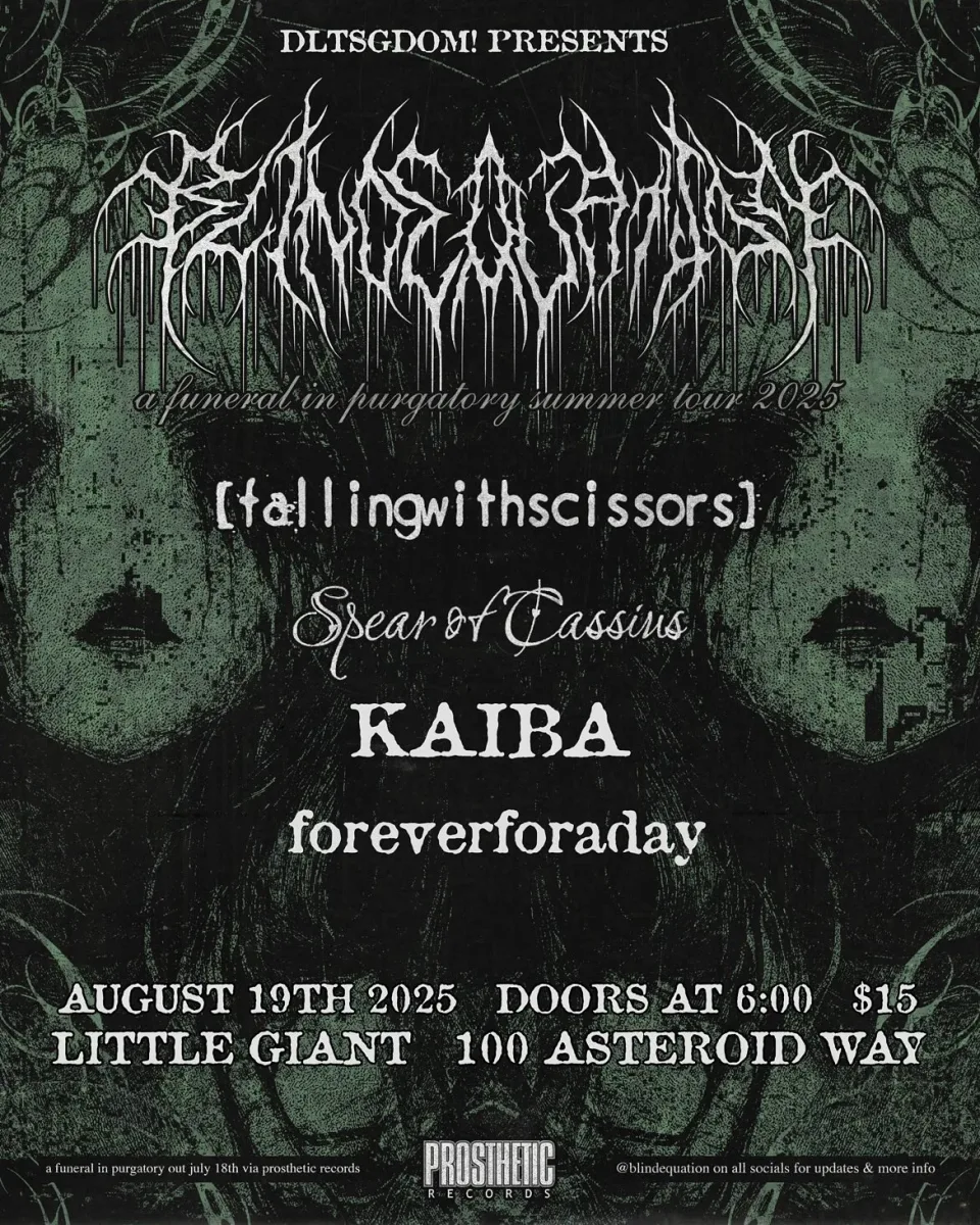 A Funeral in Purgatory Summer Tour 2025 w/ Blind Equation @ Little Giant