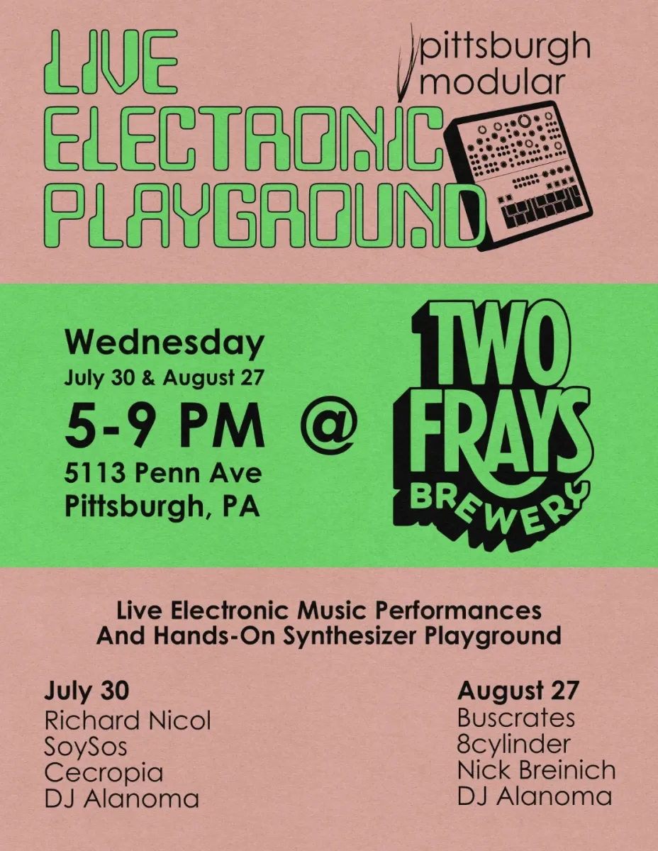Live Electronic Playground: July 30 @ Two Frays Brewery
