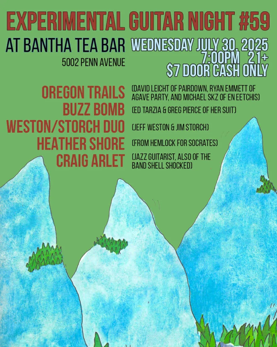 Experimental Guitar Night #59 @ Bantha Tea Bar