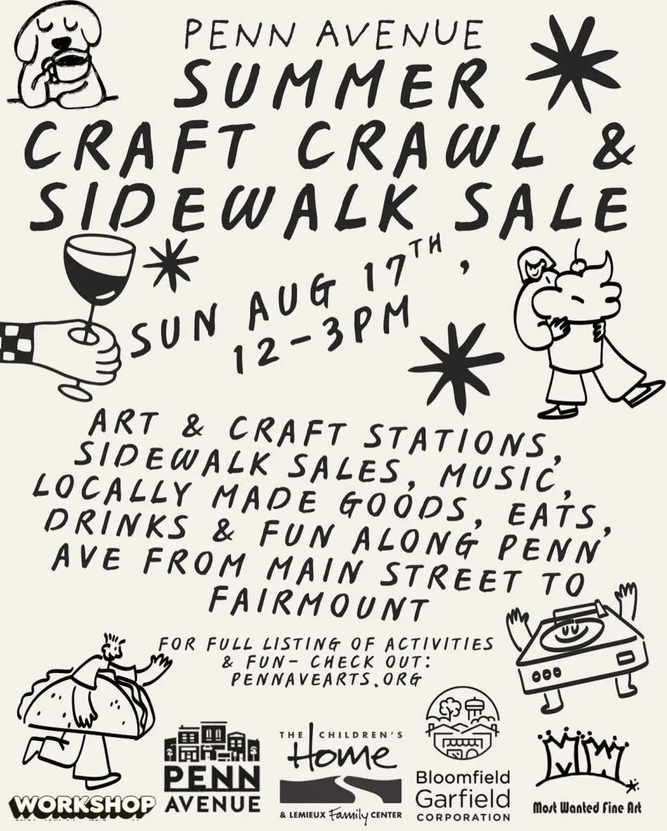 Penn Avenue Summer Craft Crawl & Sidewalk Sale @ 