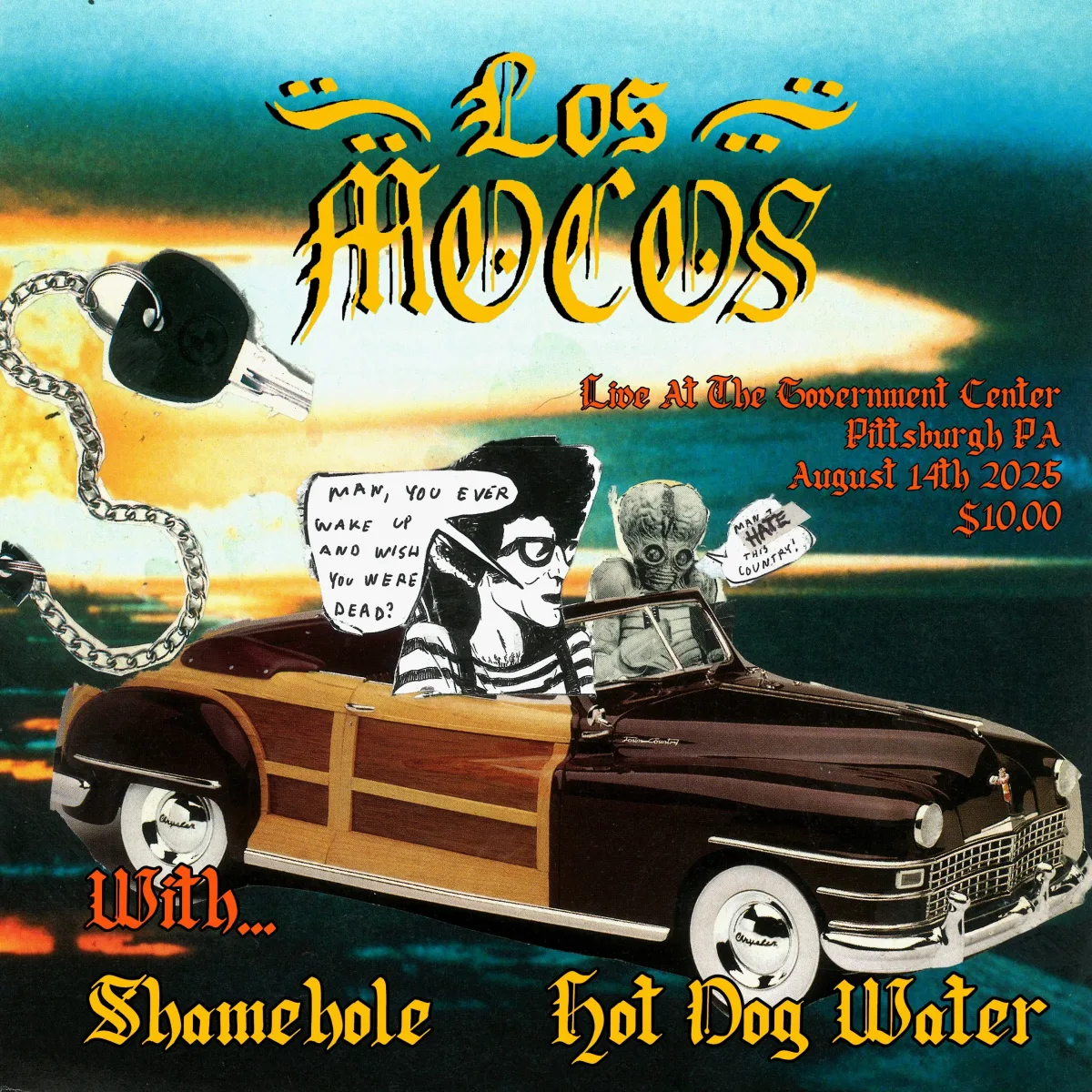 Los Mocos with The Spectres and Dandelion Massacre @ The Government Center