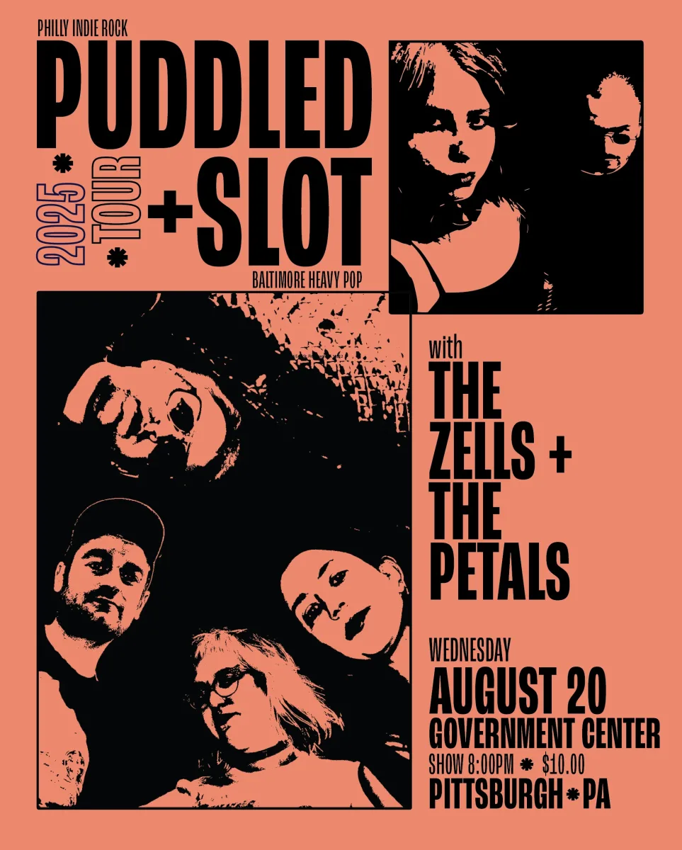 Puddled + Slot with The Zells + The Petals @ The Government Center