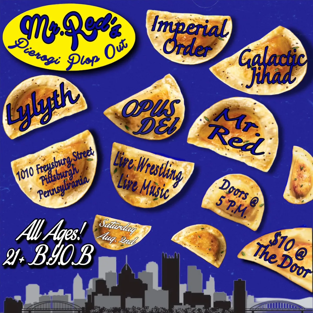 Mr. Red's Pierogi Plop Out @ 