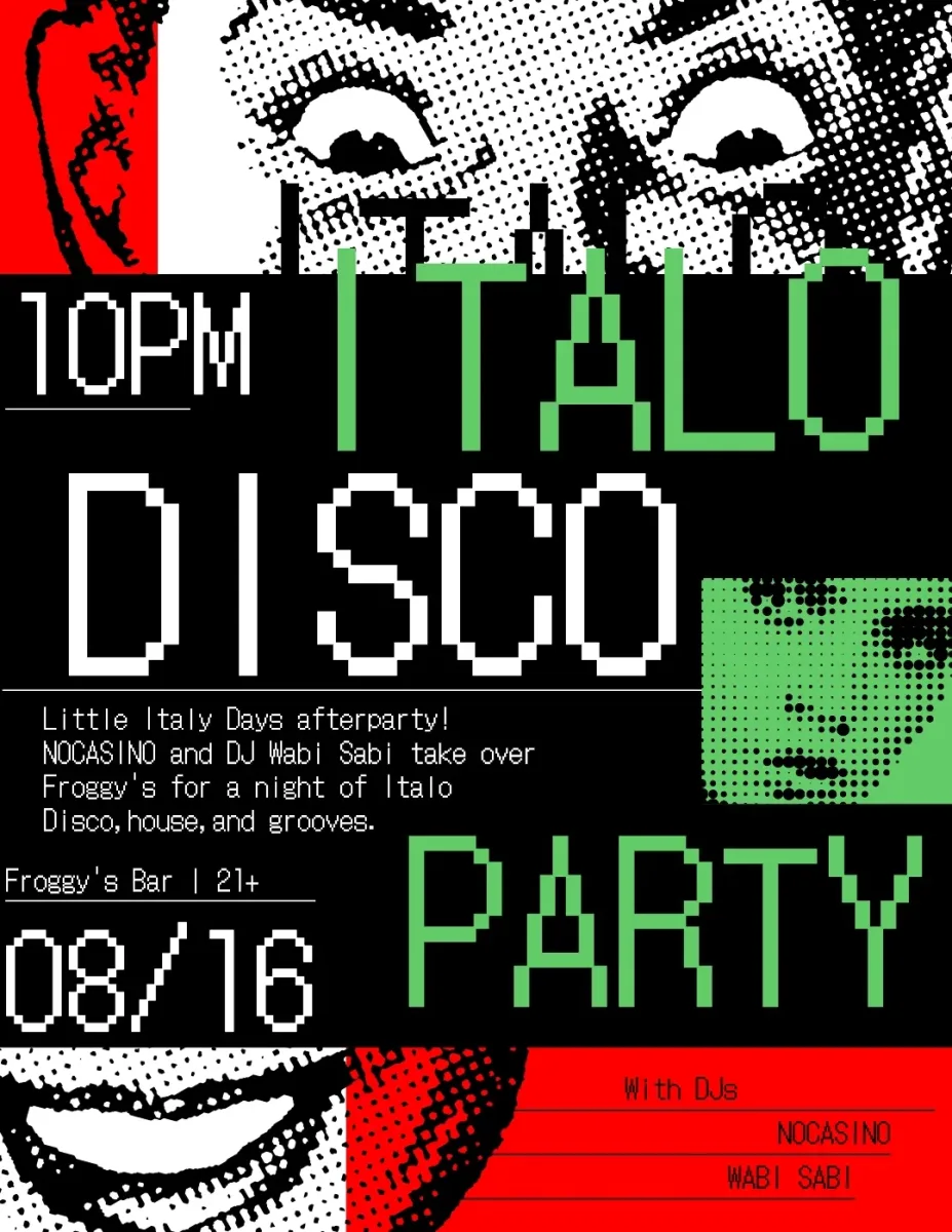 Italo Disco Party @ Froggys Bar