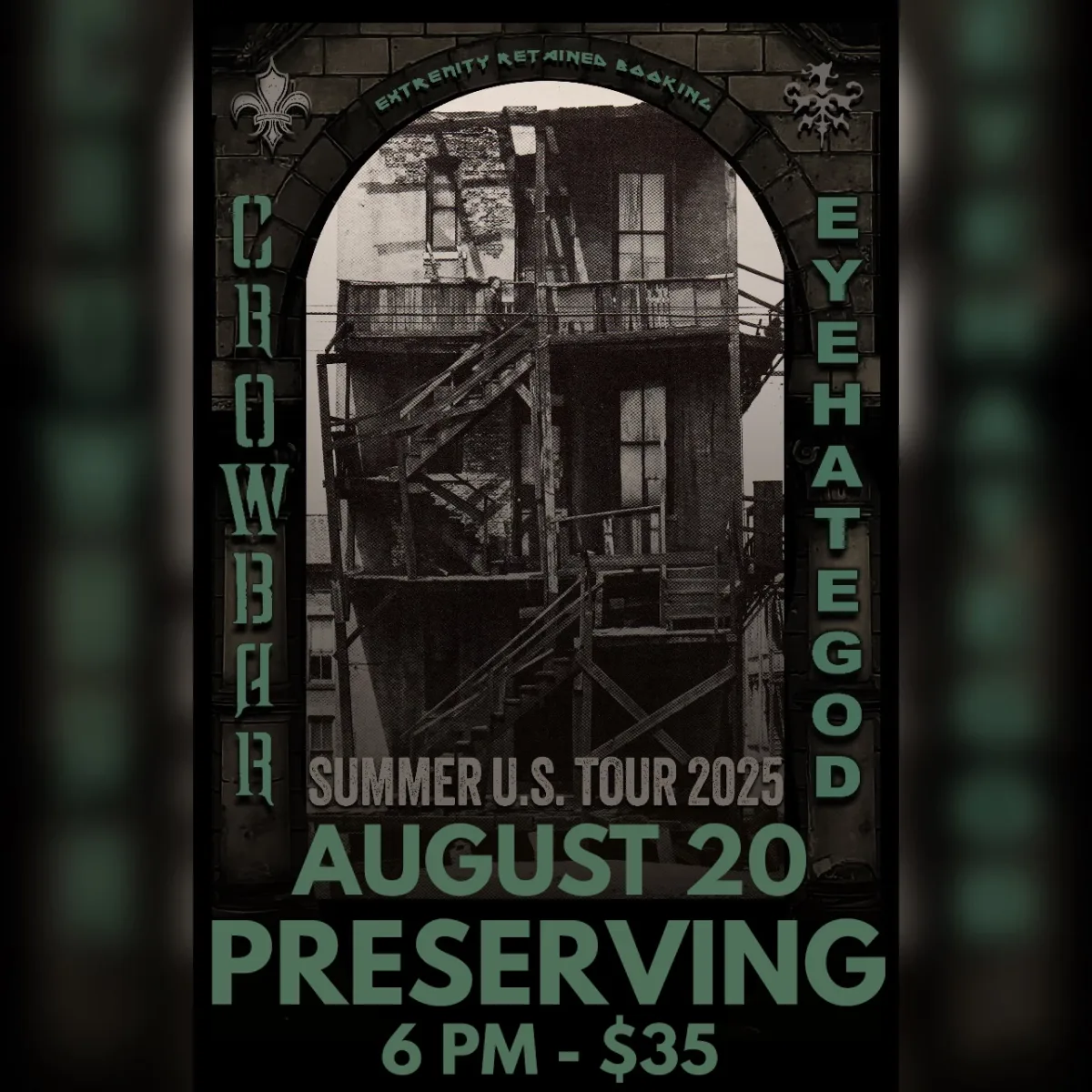 Crowbar & Eyehategod - Summer U.S. Tour 2025 @ Preserving Underground