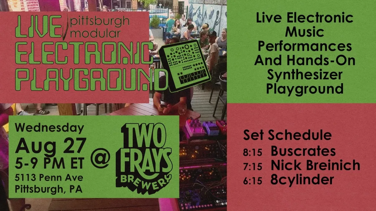 Live Electronic Playground: August 27 @ Two Frays Brewery