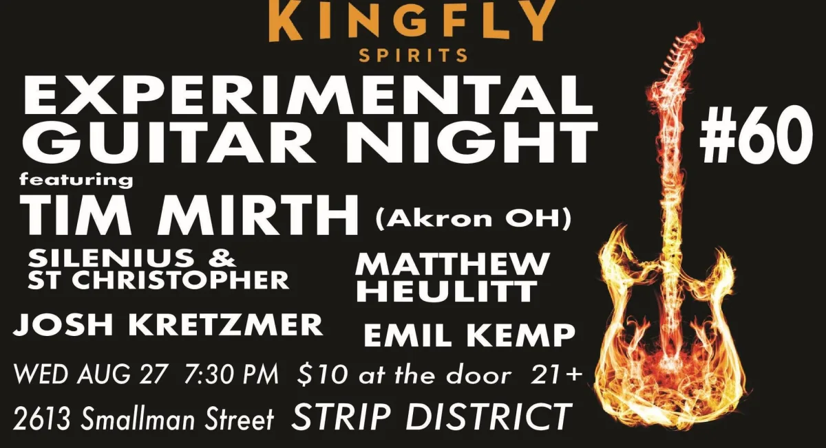 Experimental Guitar Night #60 @ Kingfly Spirits