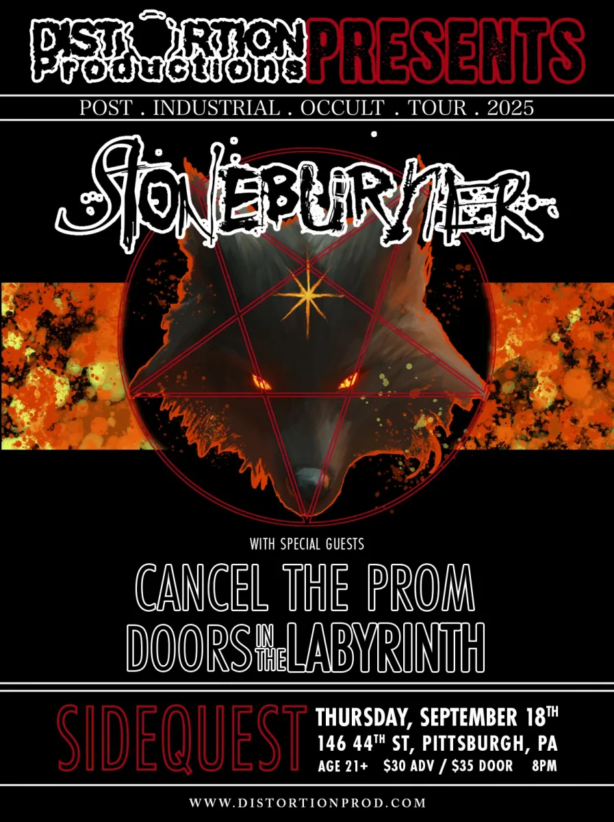 Stoneburner w/ Cancel The Prom, Doors In The Labyrinth @ Side Quest
