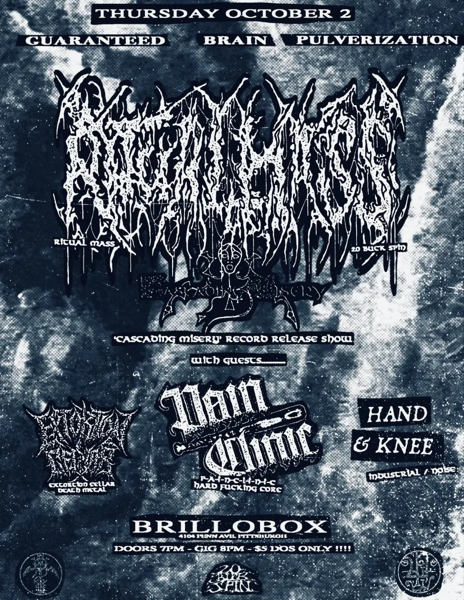 Ritual Mass 'Cascading Misery' Record Release @ Brillobox