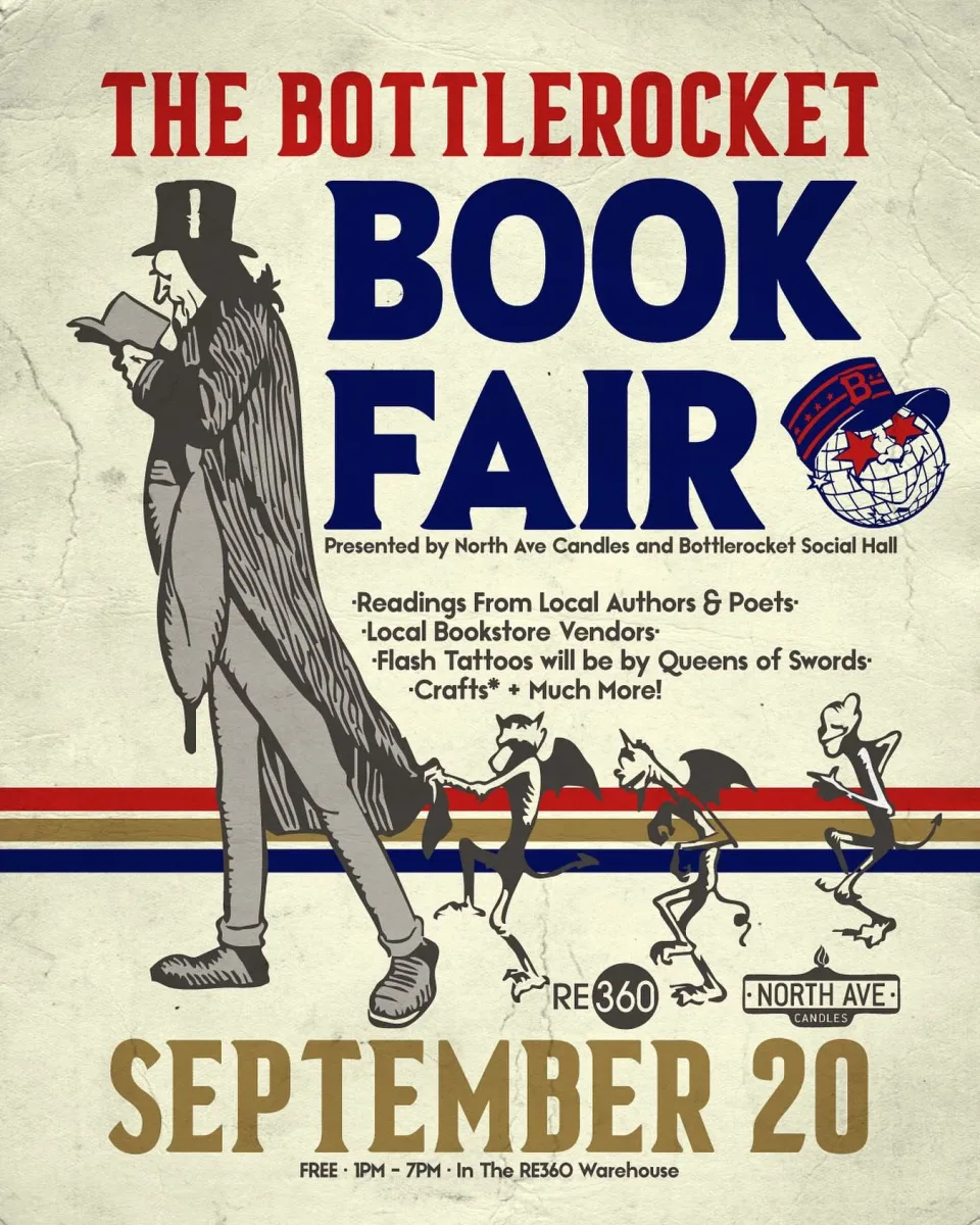 The Bottlerocket Book Fair @ RE360 Warehouse