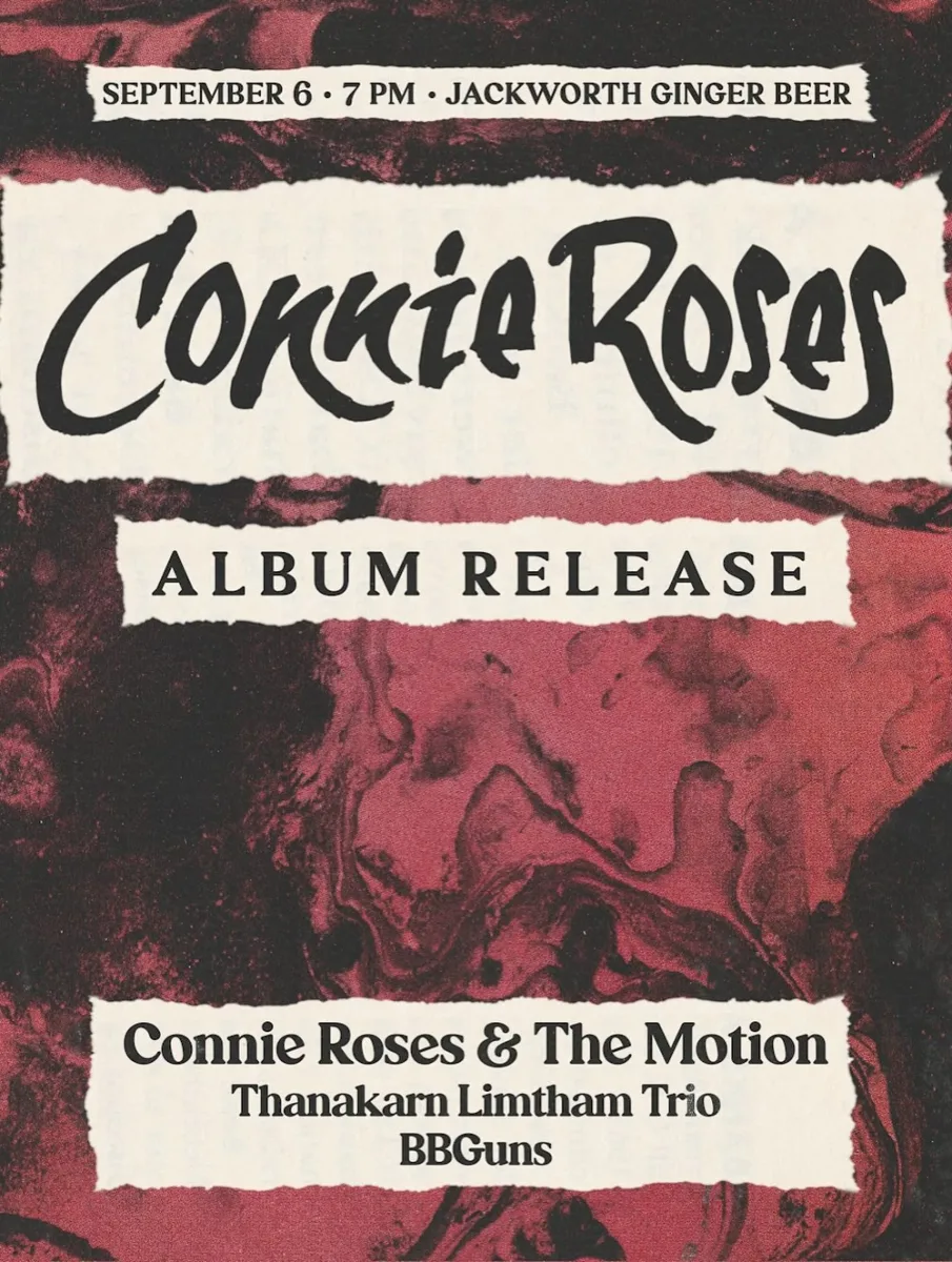 Connie Roses Album Release @ Jackworth Ginger Beer