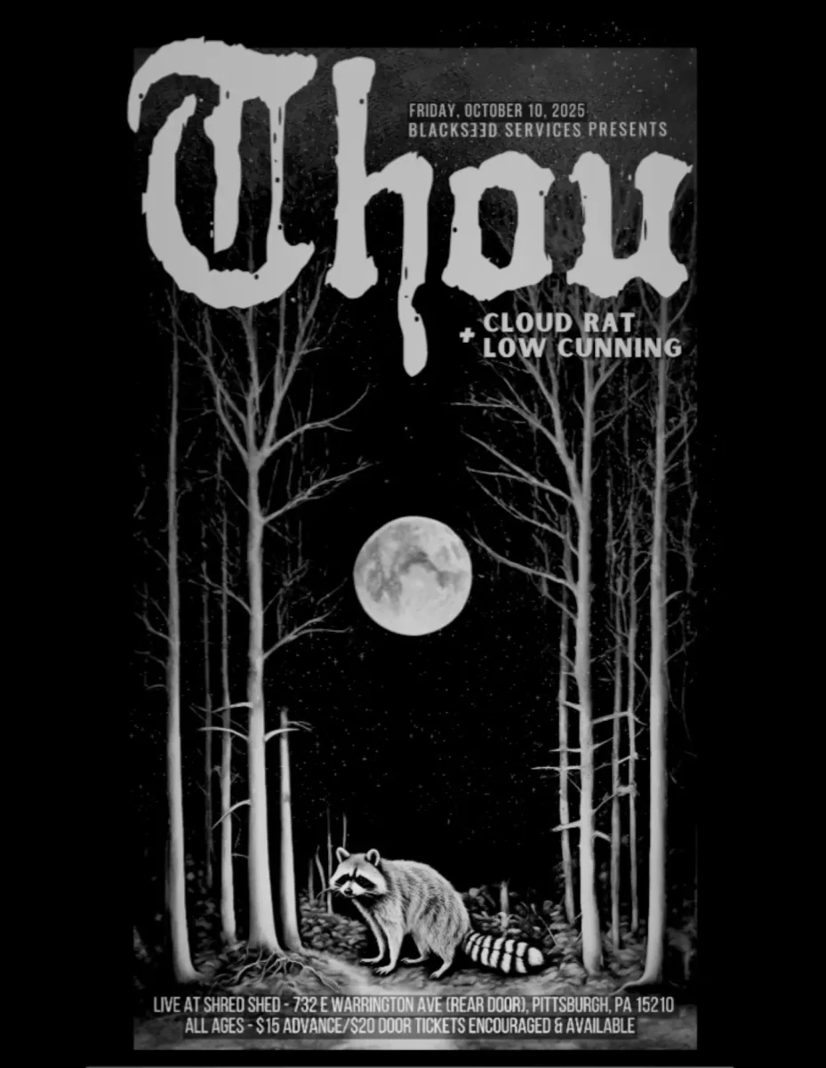 Thou / Cloud Rat / Low Cunning @ Shred Shed