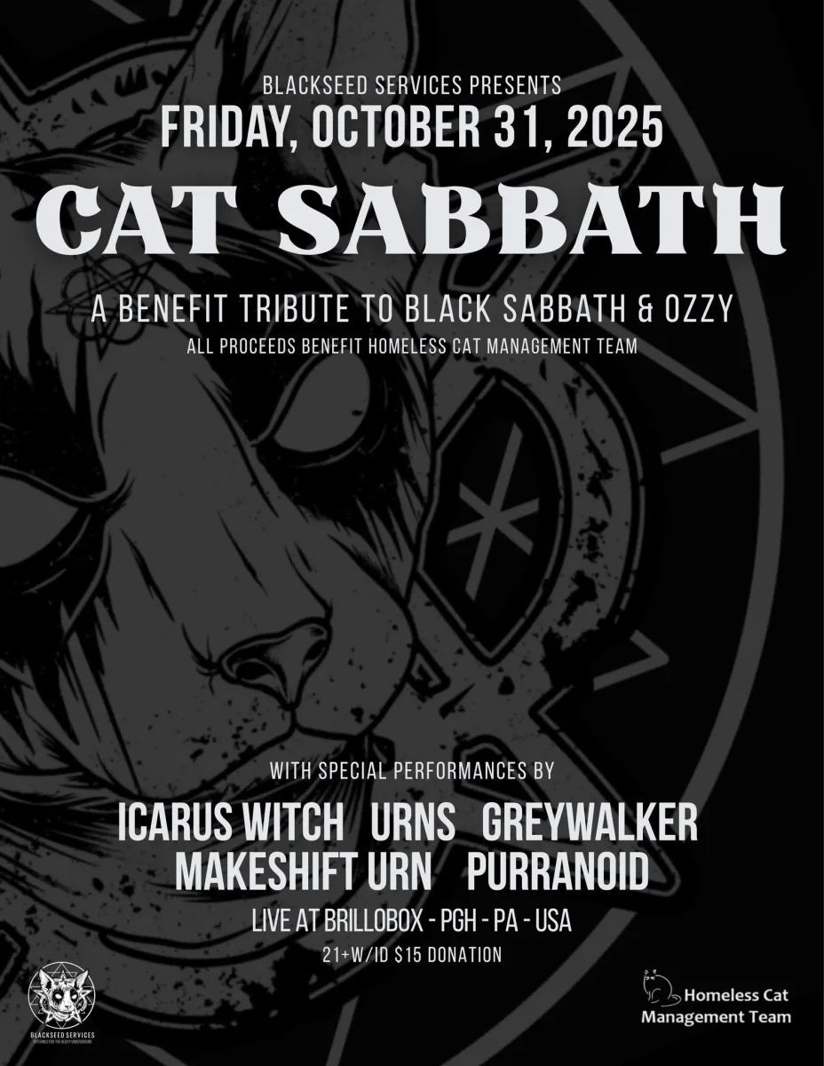 Cat Sabbath Benefit @ Brillobox