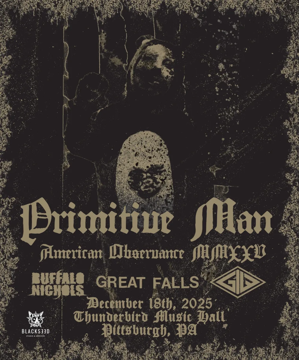 Primitive Man – American Observance Tour @ Thunderbird