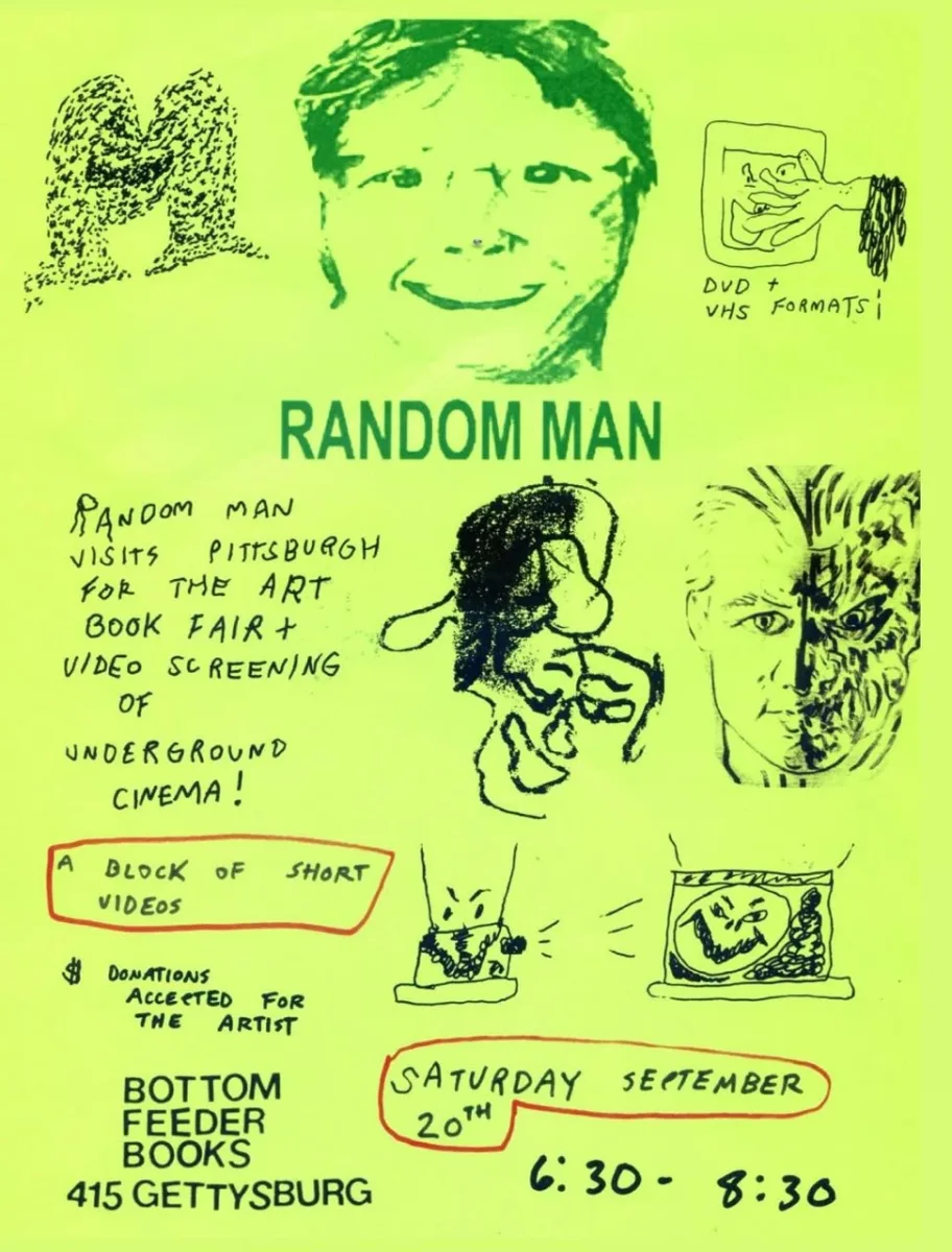 Random Man Underground Cinema Screening @ Bottom Feeder Books
