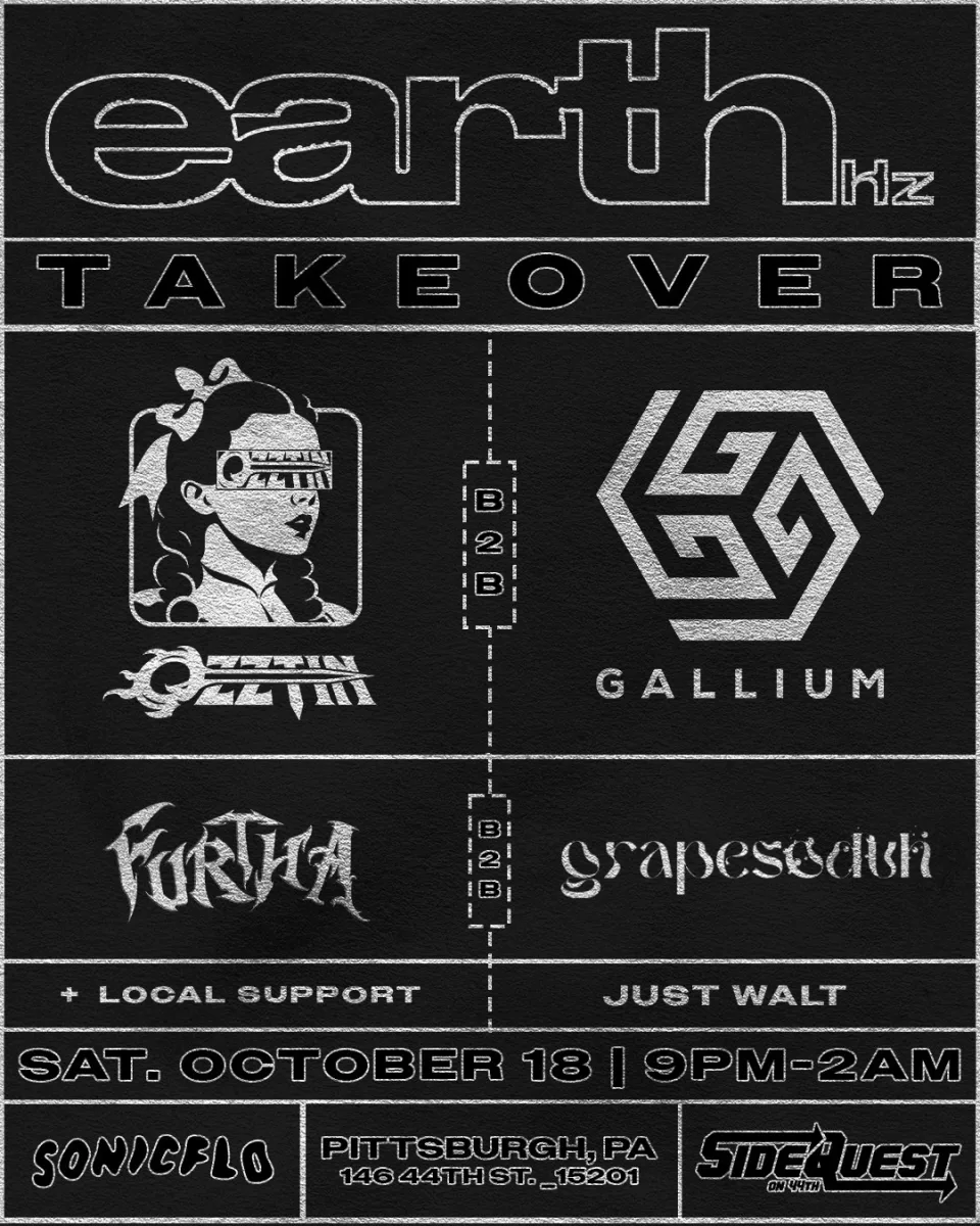 Earth Hz Takeover: Ozzim x Gallium, Furtha x GrapesodaK @ Side Quest