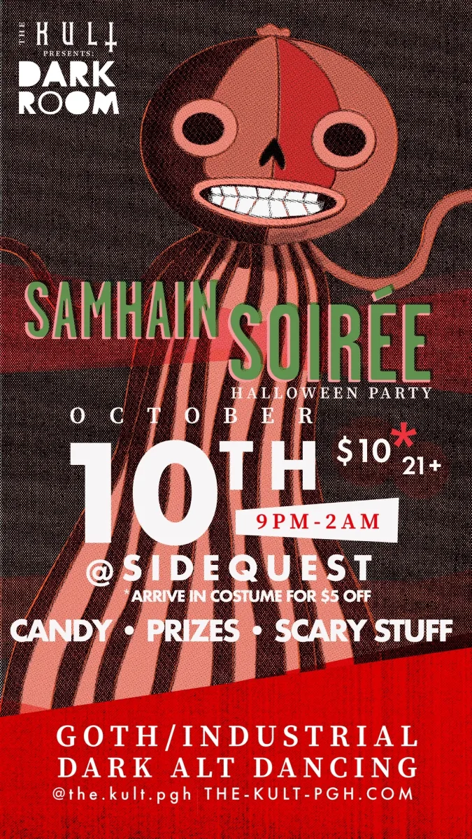 Samhain Soirée: Halloween Party by The Kult @ Side Quest