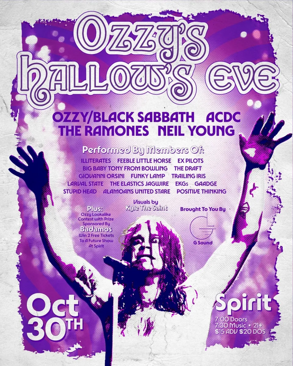 Ozzy’s Hallow’s Eve at Spirit @ Spirit