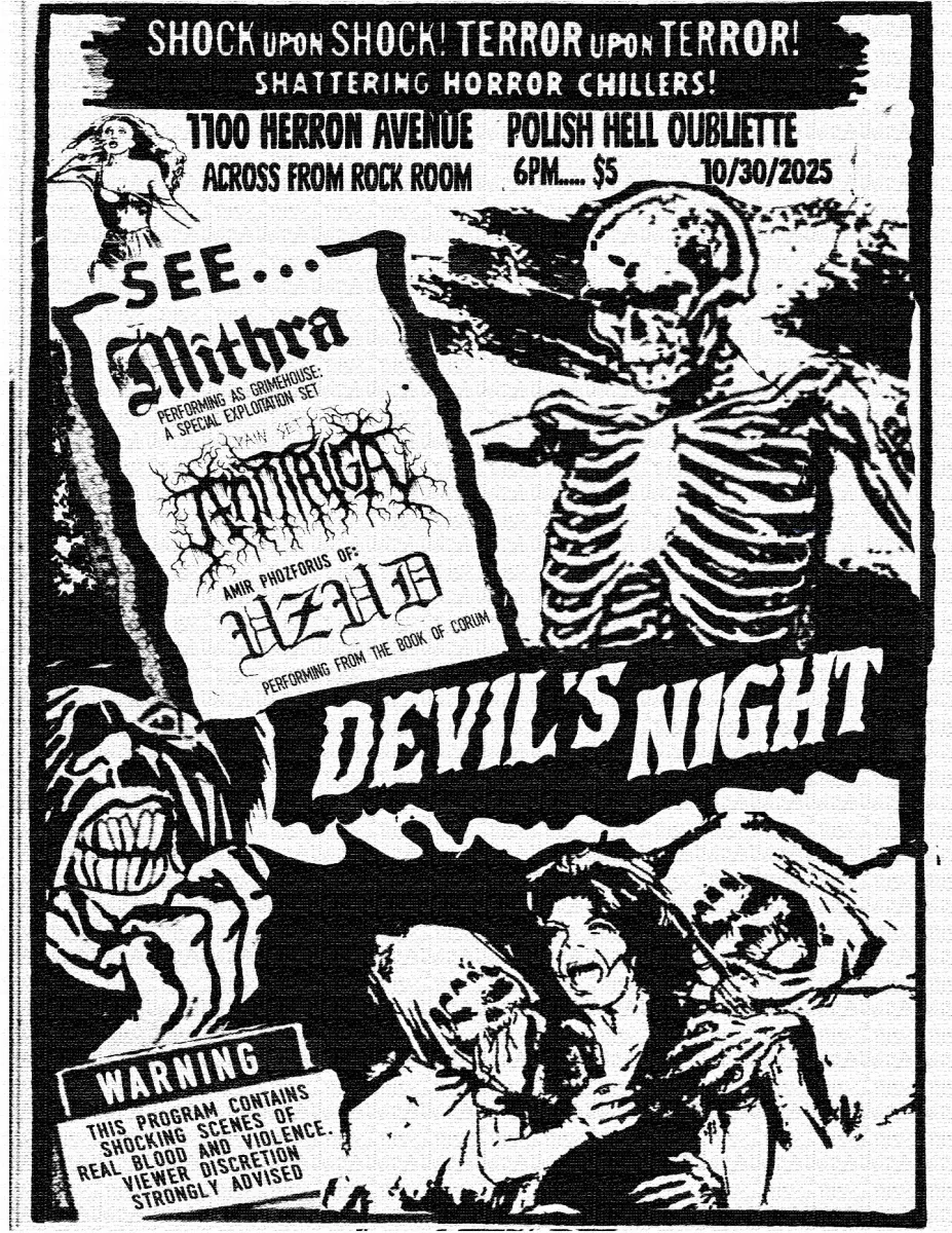 Devil's Night at Polish Hell w/ Mithra, Jen Taiga, UZUD @ Polish Hell Oubliette