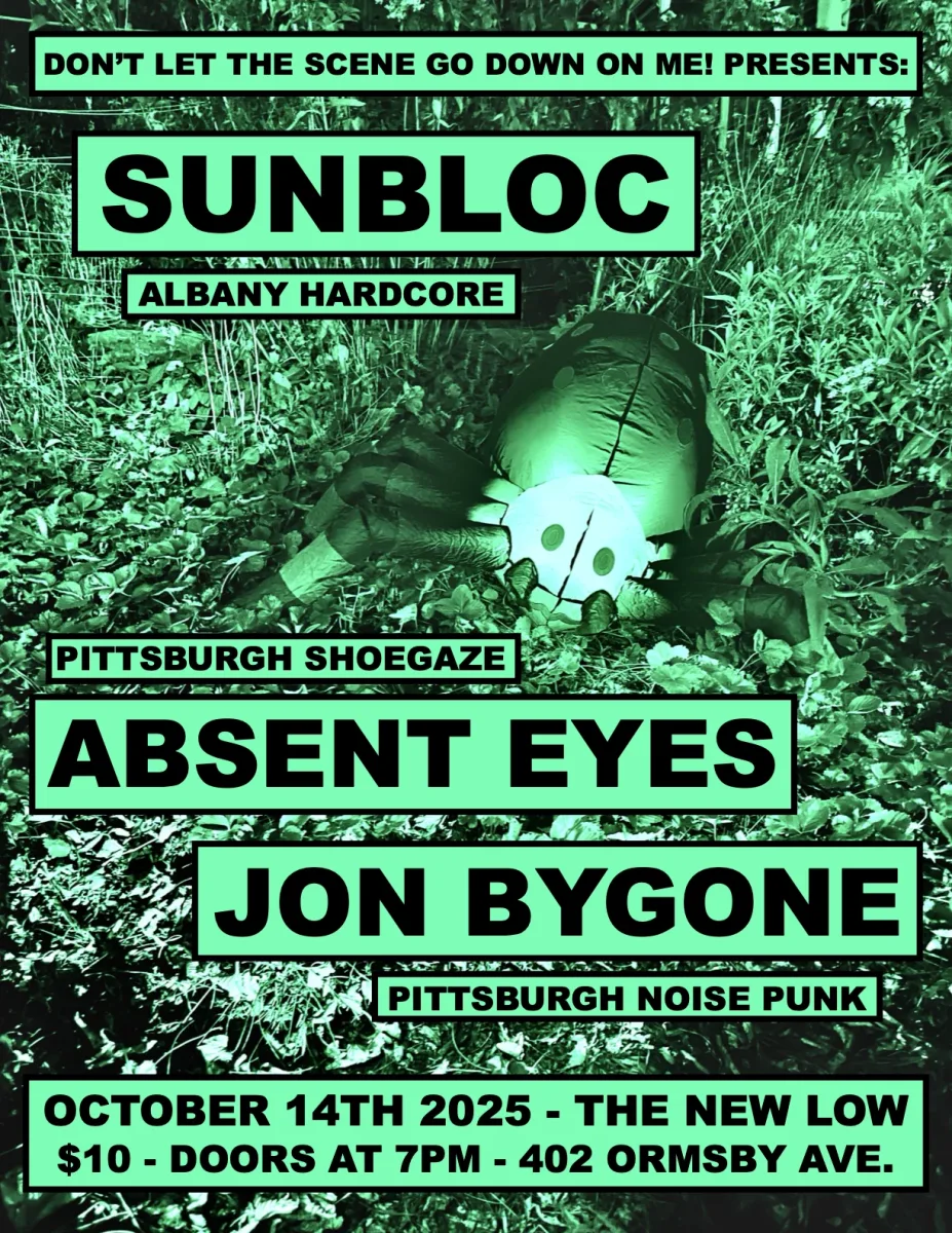 Sunbloc w/ Absent Eyes + Jon Bygone @ The New Low