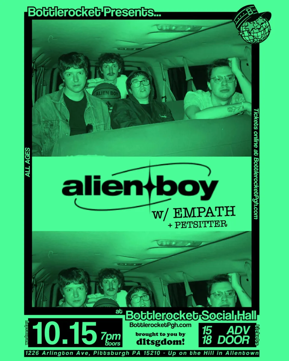 Alien Boy w/ Empath + Petsitter @ Bottlerocket Social Hall